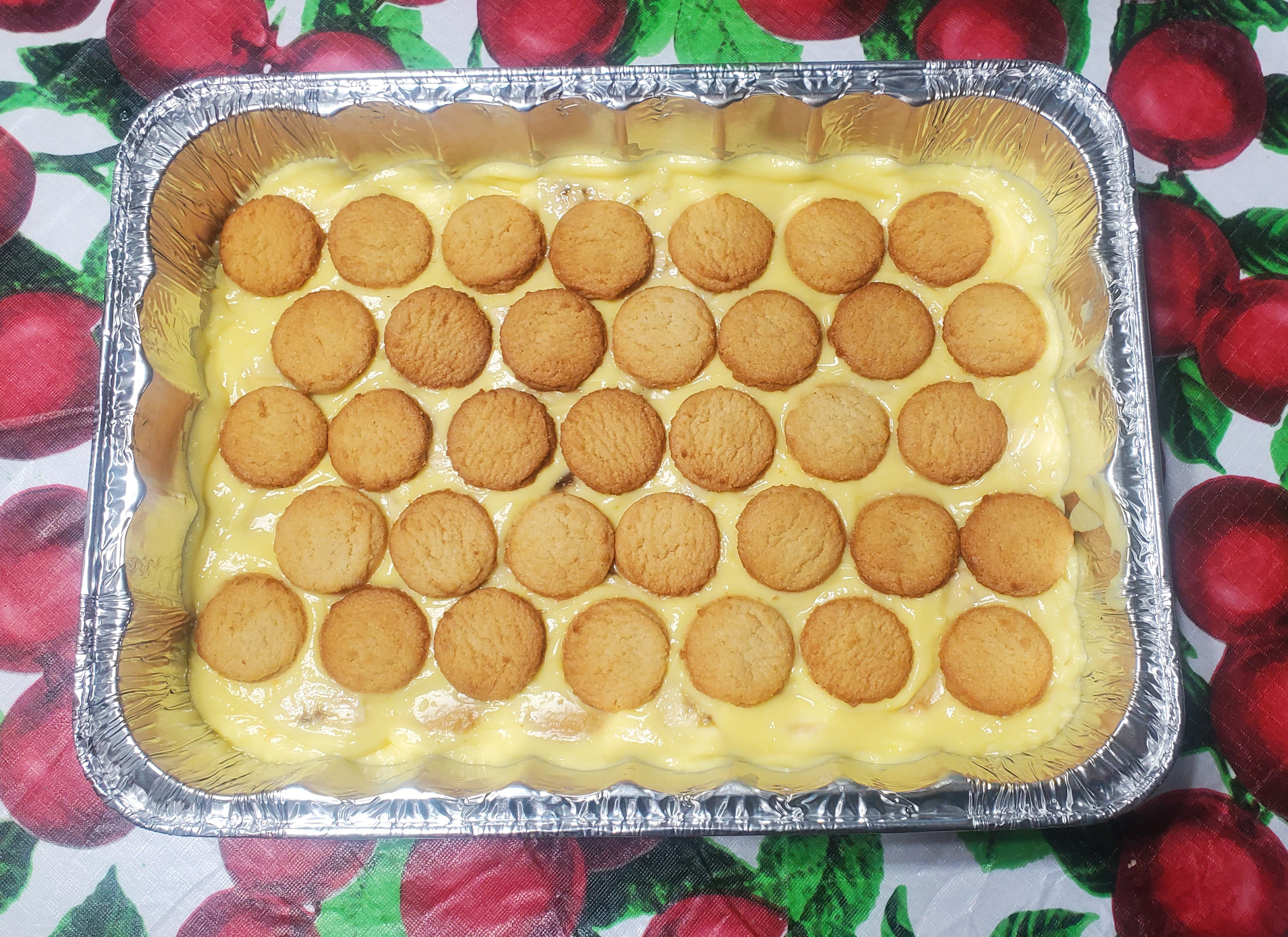 Banana Waffer Pudding